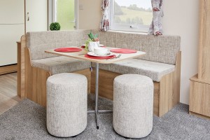 Coin repas du mobil-home ROSEWOOD