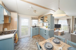 Coin repas du mobil-home WILLOW