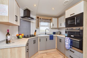 Cuisine du mobil-home BELLEVUE
