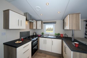 Cuisine du mobil-home JUNIPER