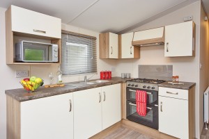 Cuisine du mobil-home ROSEWOOD