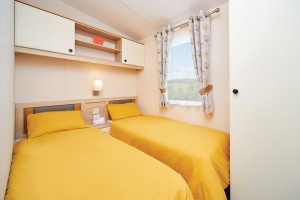Deuxième chambre du mobil-home WILLOW