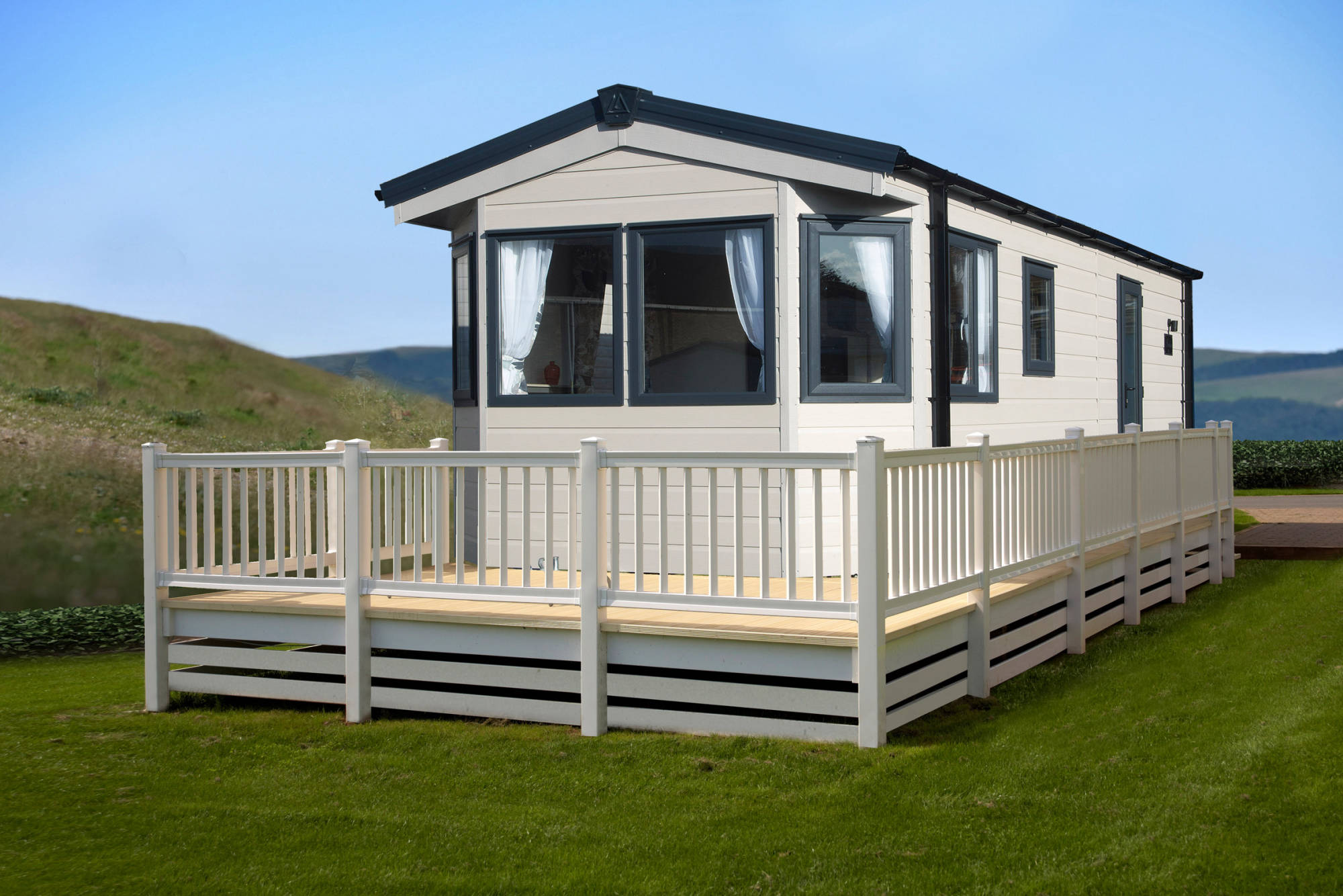 Devanture du mobil-home AVALON