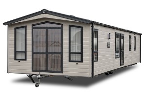 Devanture du mobil-home BELLEVUE