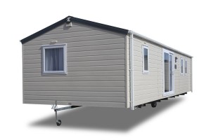 Devanture du mobil-home JUNIPER