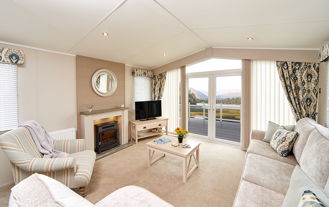 Salon du mobil-home LAKEHOUSE