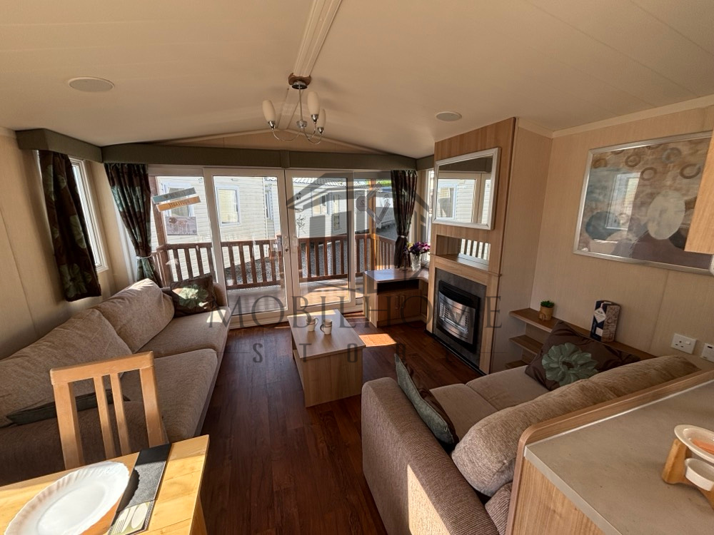 Salon du mobil-home SWIFT WOODLAND ESCAPE