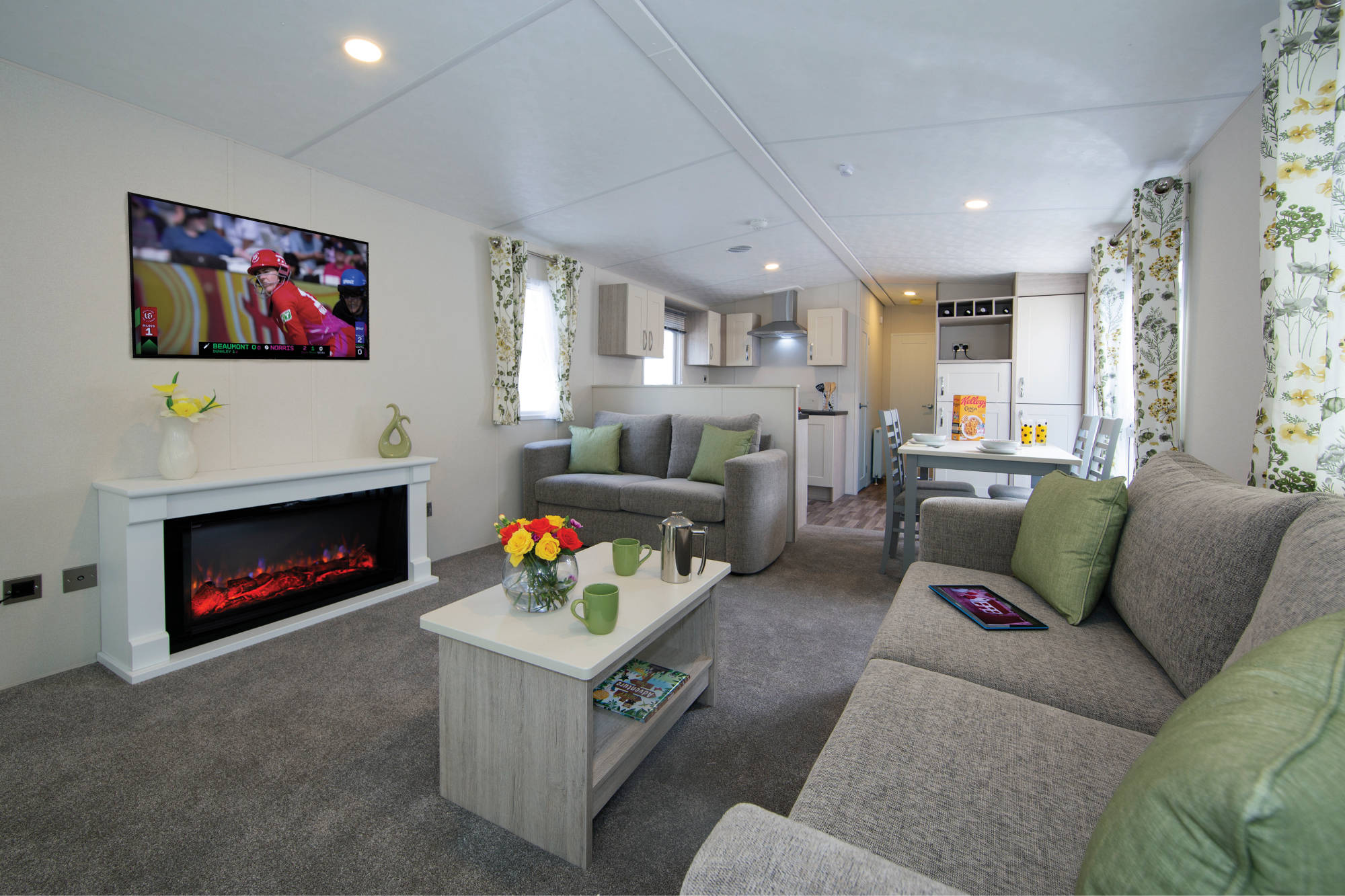 Séjour du mobil-home DANBURY