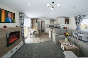 Séjour du mobil-home JUNIPER
