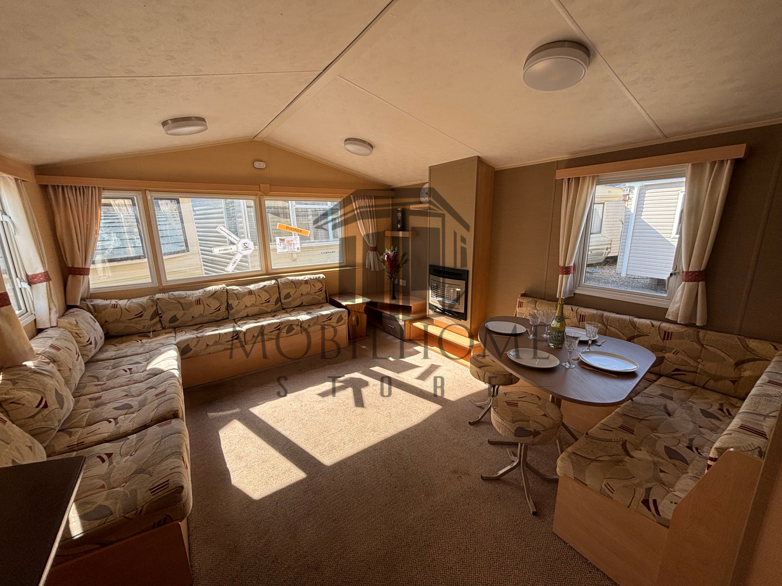 Séjour du mobil-home WILLERBY SALSA