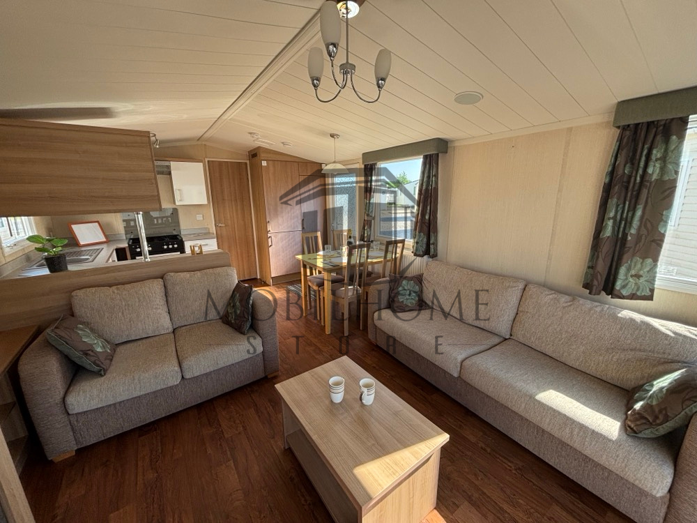 Séjour du mobil-home SWIFT WOODLAND ESCAPE
