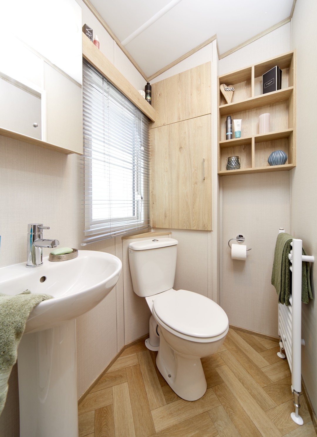 Toilette du mobil-home BAYVIEW