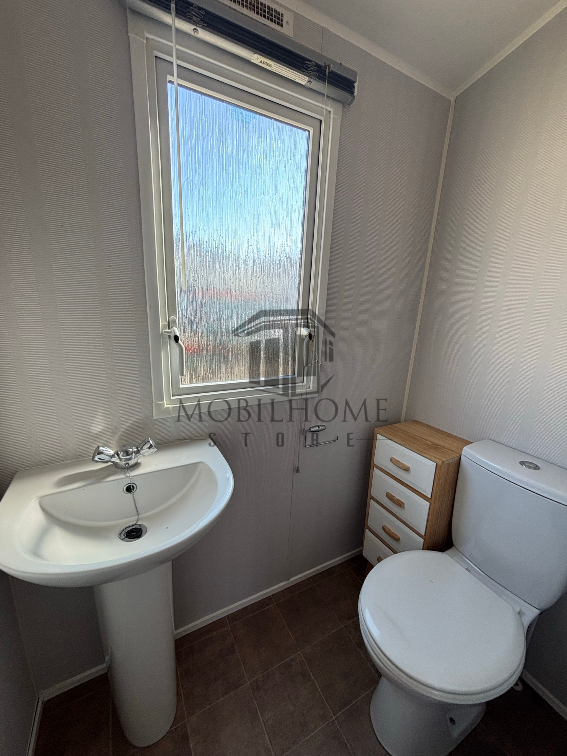 Toilette du mobil-home WILLERBY SALSA