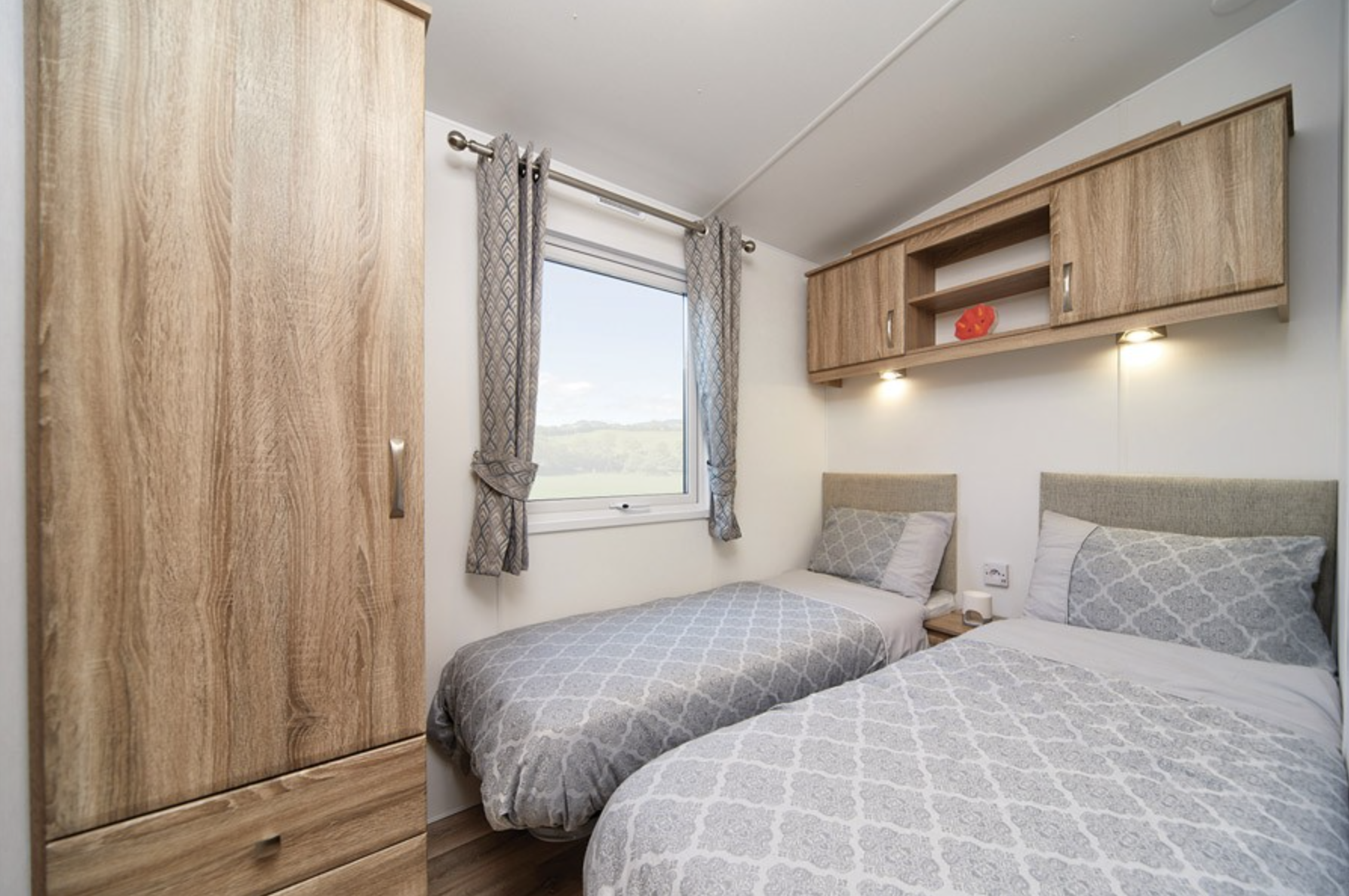 Chambre du mobil-home EUROPA MULBERRY NEO