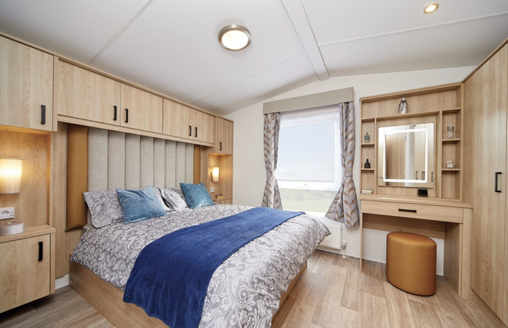 Chambre parentale du mobil-home EUROPA BELLEVUE