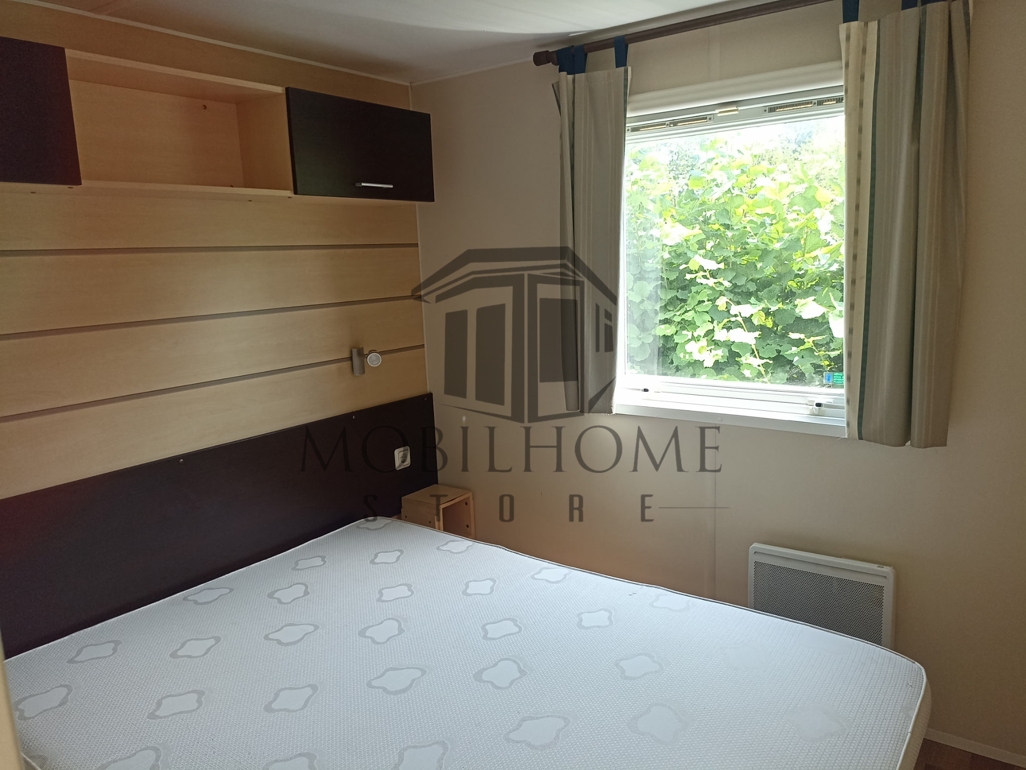 Chambre parentale du mobil-home IRM APPOLON