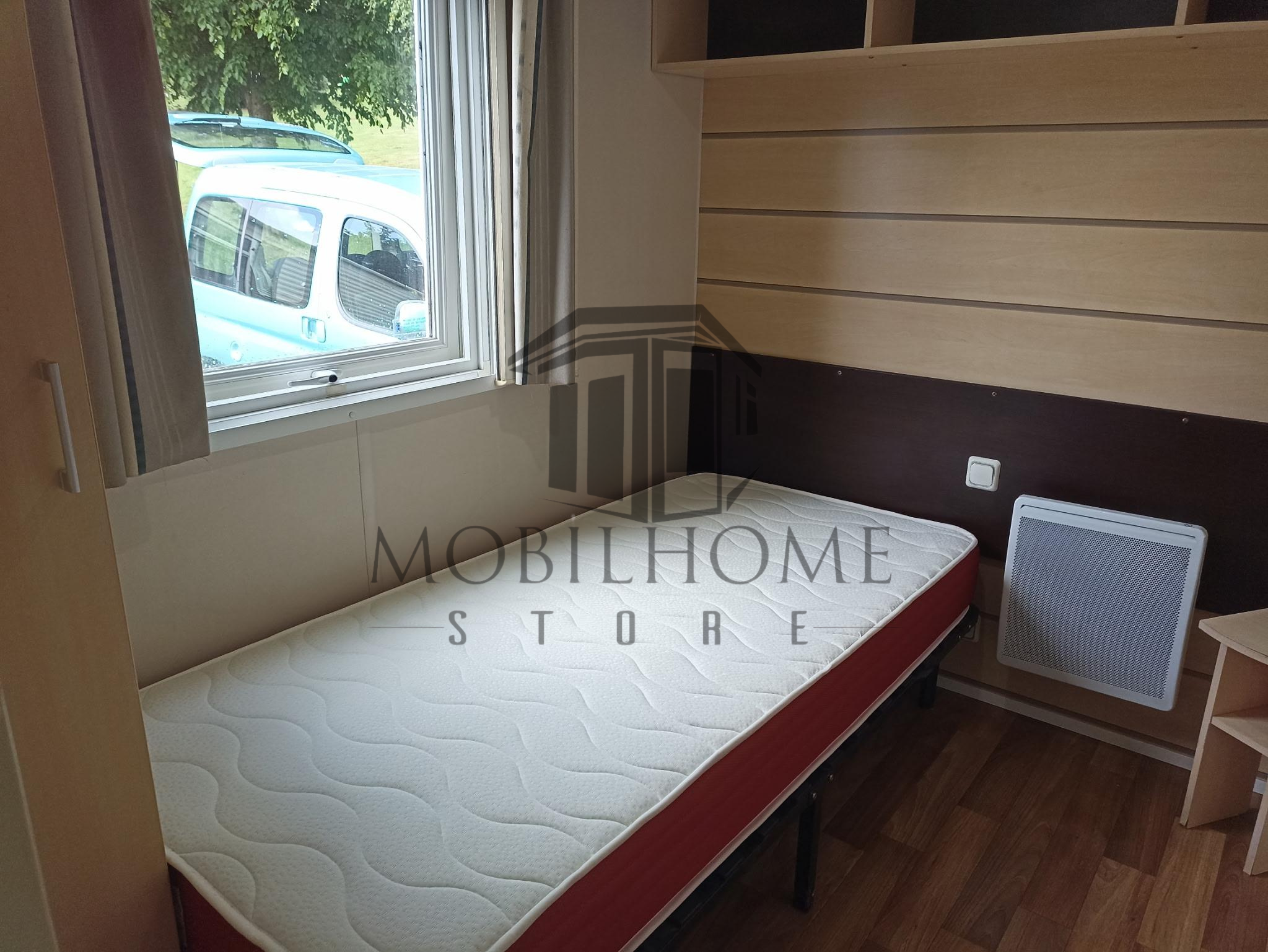 Troisième chambre du mobil-home IRM APPOLON vendu sur emplacement sur le camping de La Nouvelle Aventure