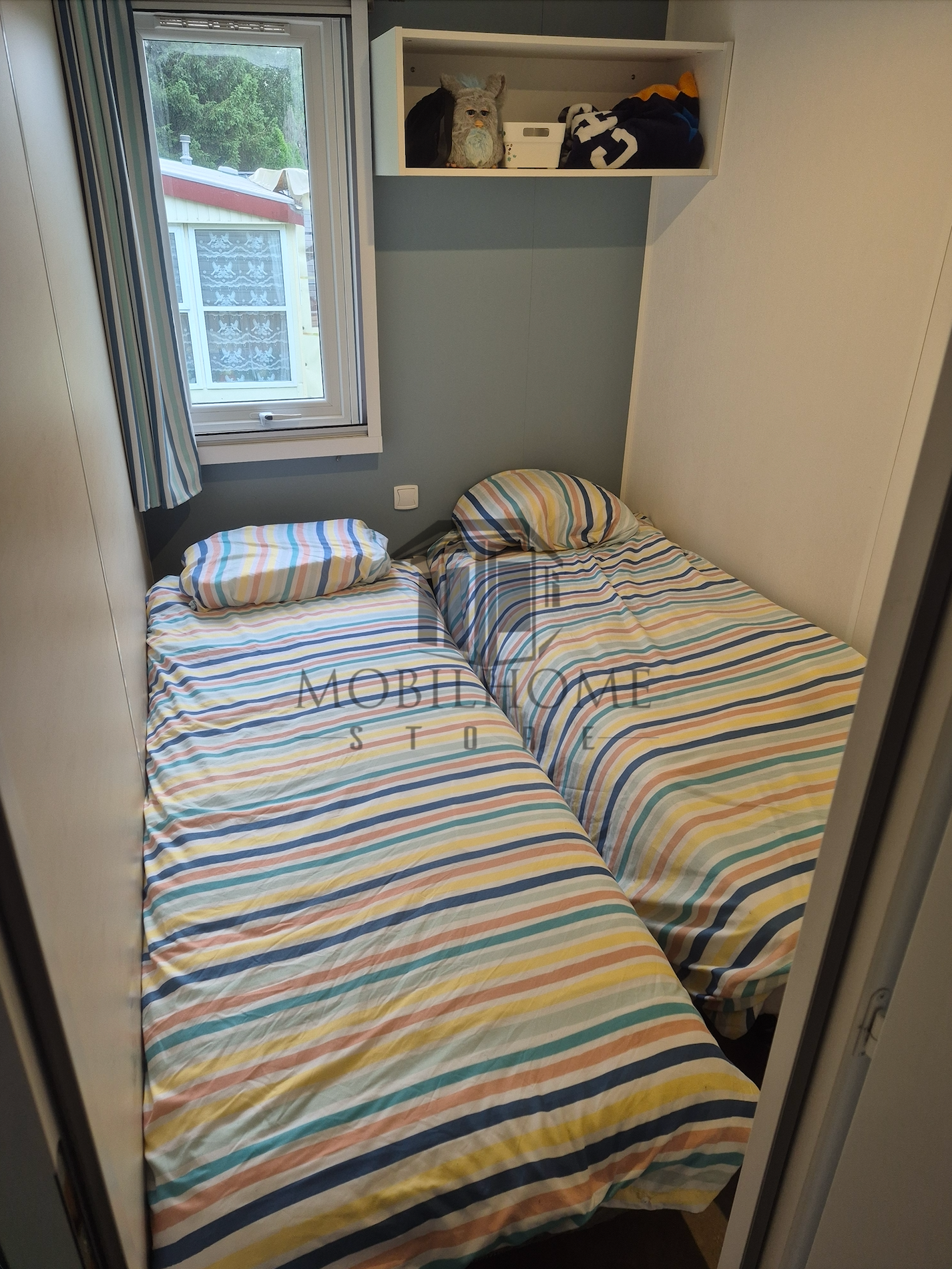 Quatrième chambre du mobil-home IRM SMALA vendu sur emplacement sur le camping de La Nouvelle Aventure