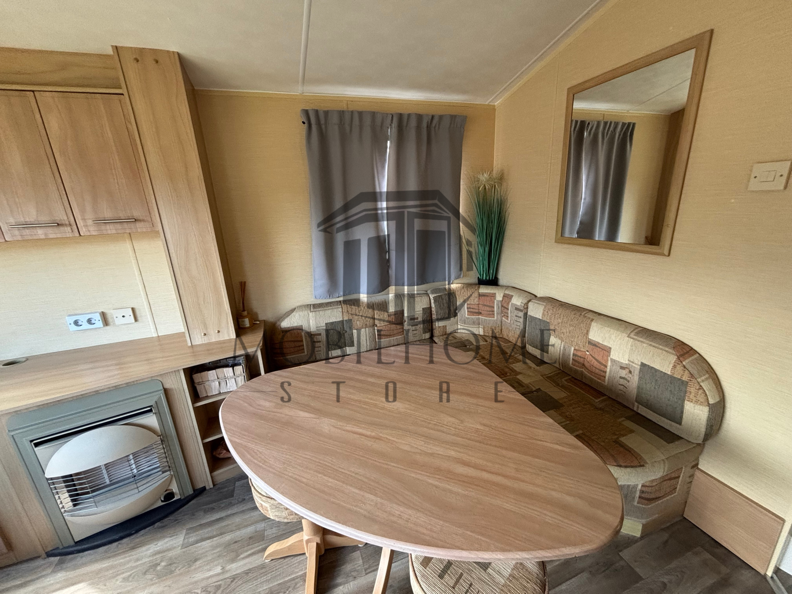 Coin repas du mobil-home P74