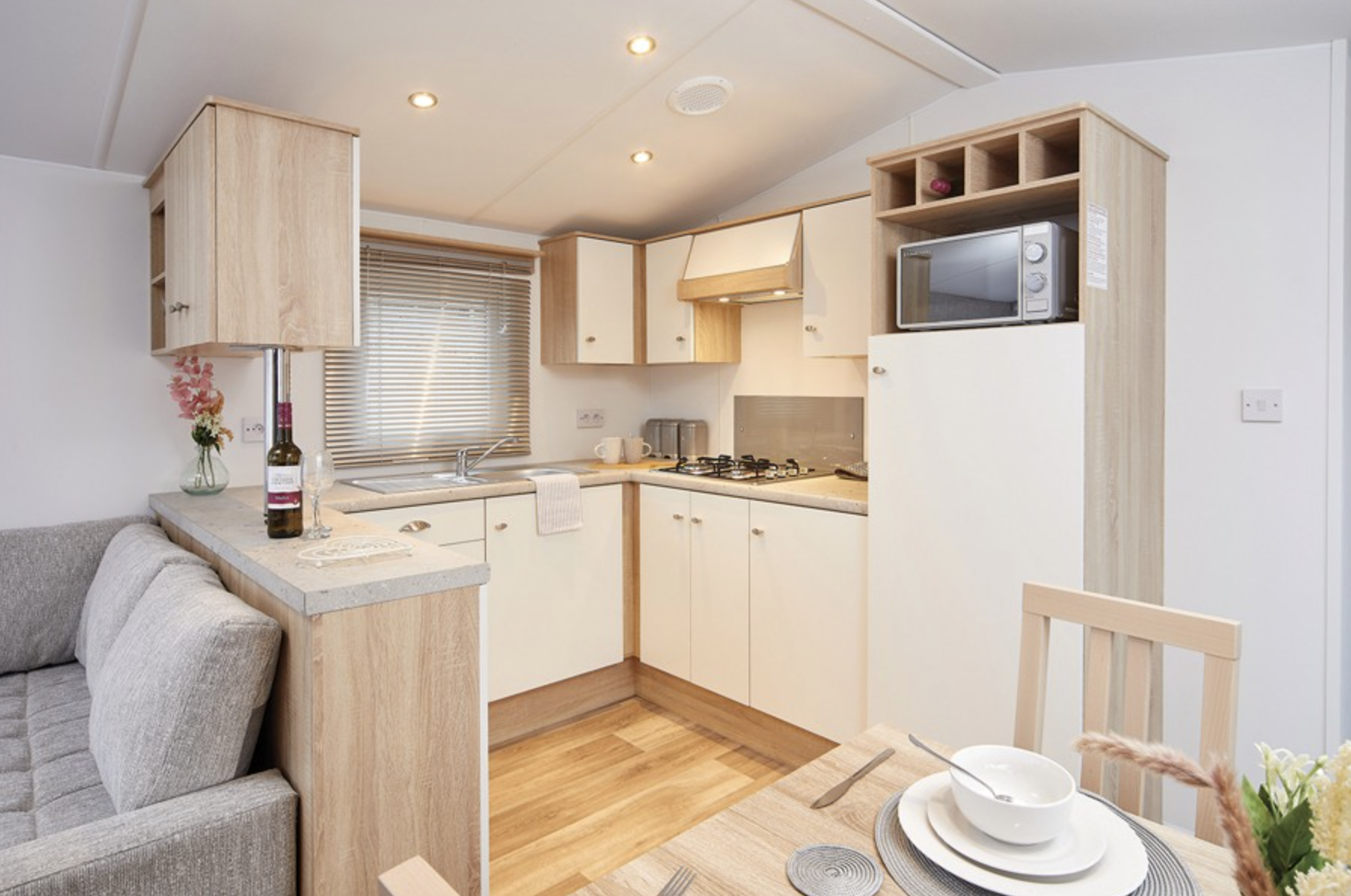 Cuisine du mobil-home EUROPA ANDES