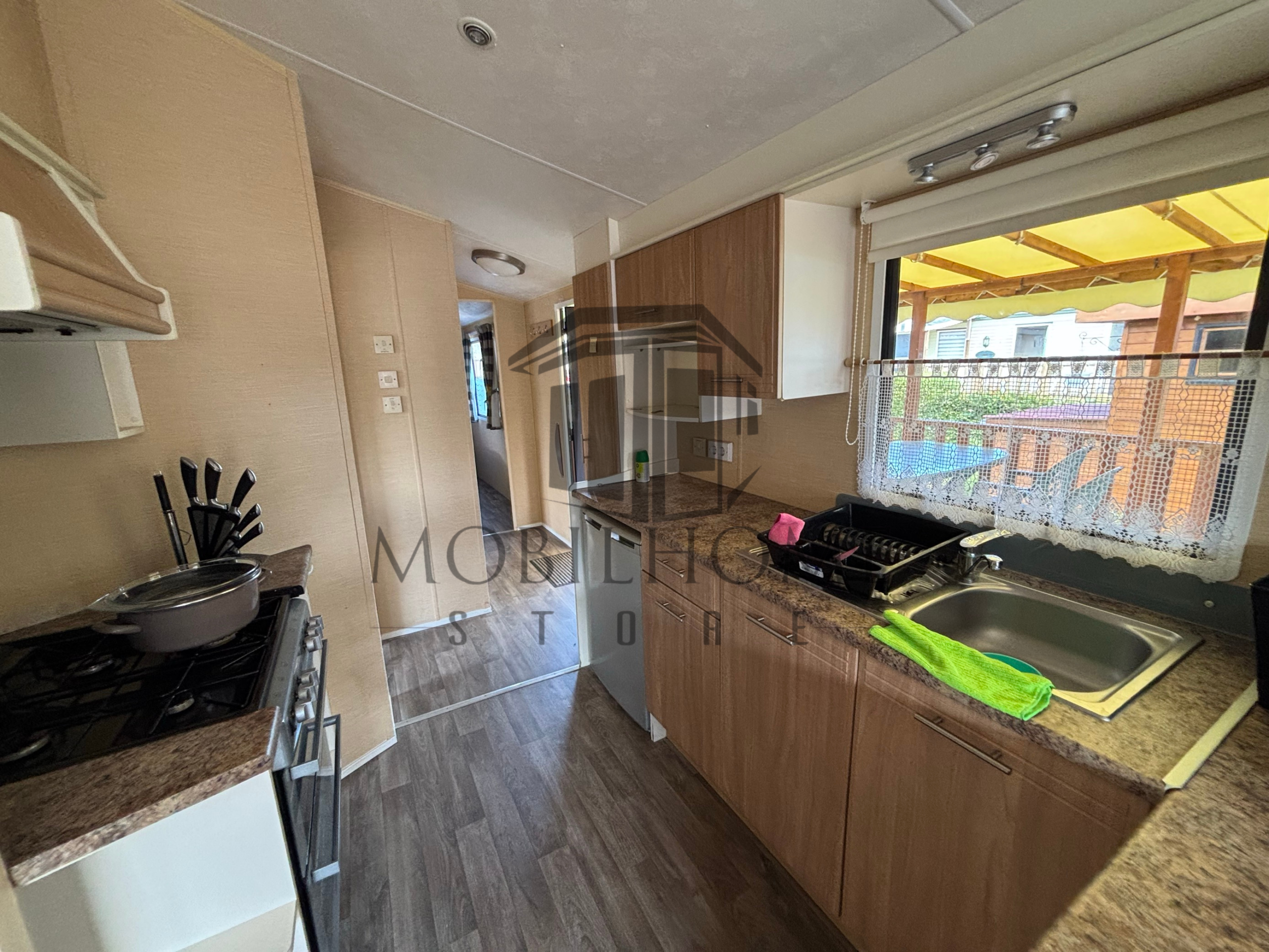 Cuisine du mobil-home P74