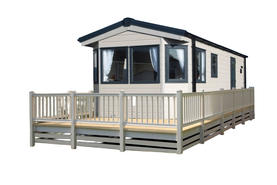 Devanture du mobil-home DELTA AVALON