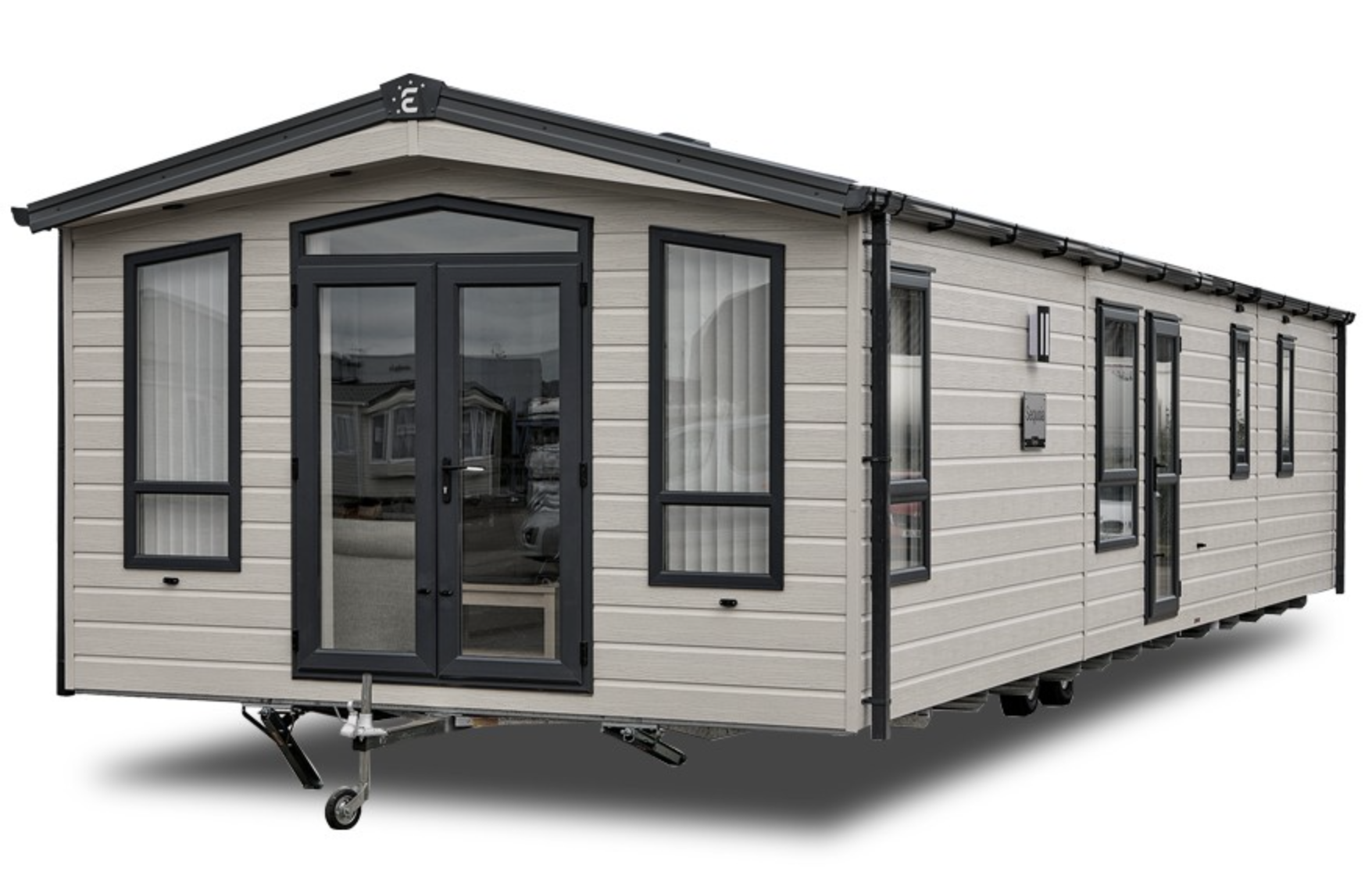 Devanture du mobil-home EUROPA BELLEVUE
