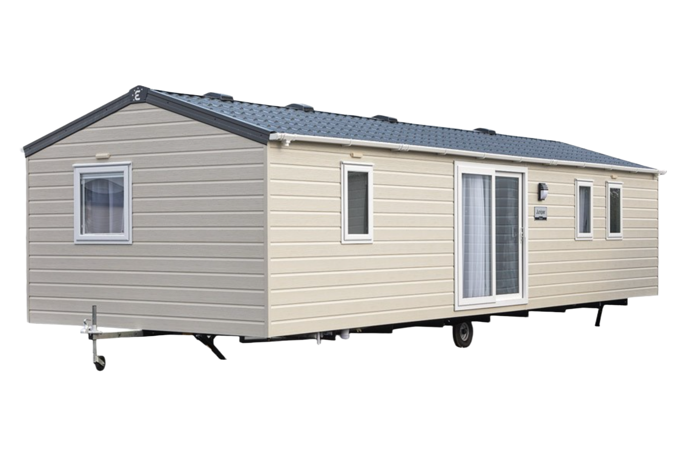 Devanture du mobil-home EUROPA JUNIPER