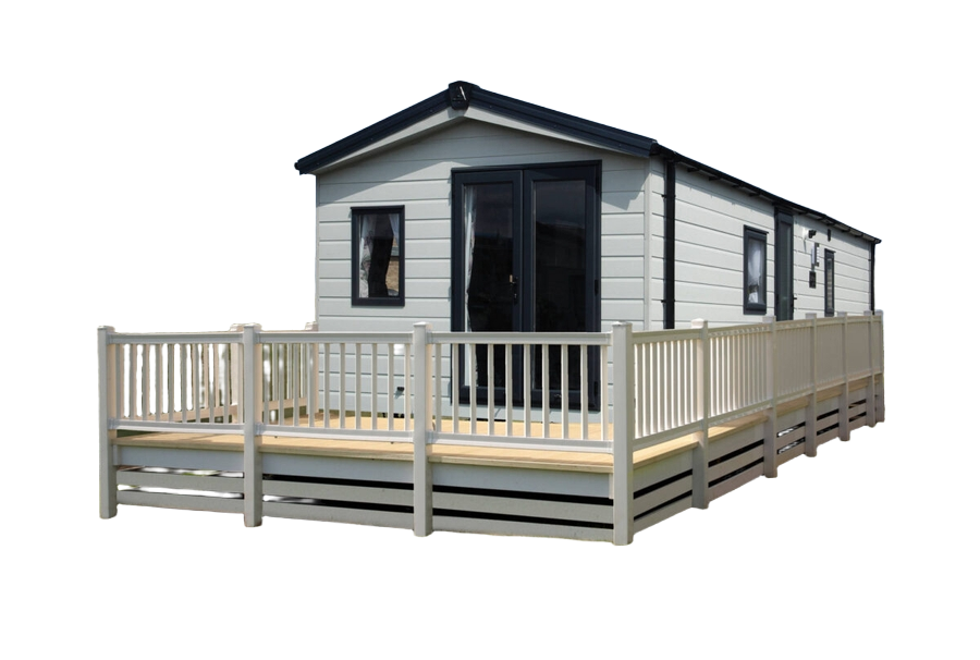 Devanture du mobil-home DELTA SAFFRON