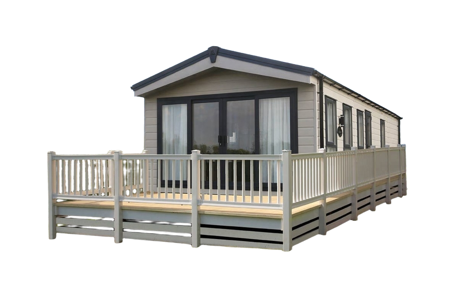 Devanture du mobil-home DELTA SUPERIOR DELUXE