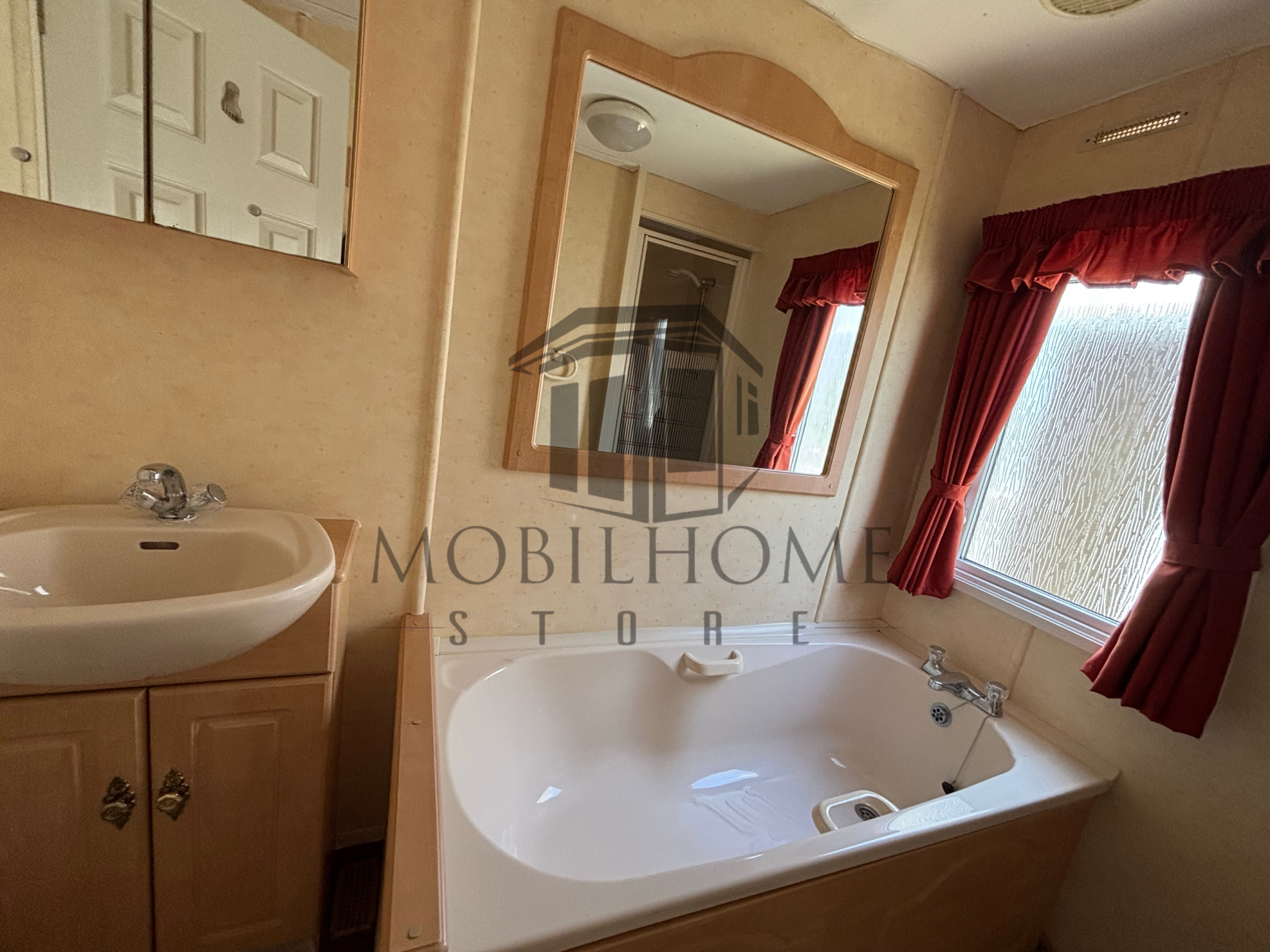 Salle de bain du mobil-home COSALT DEVON