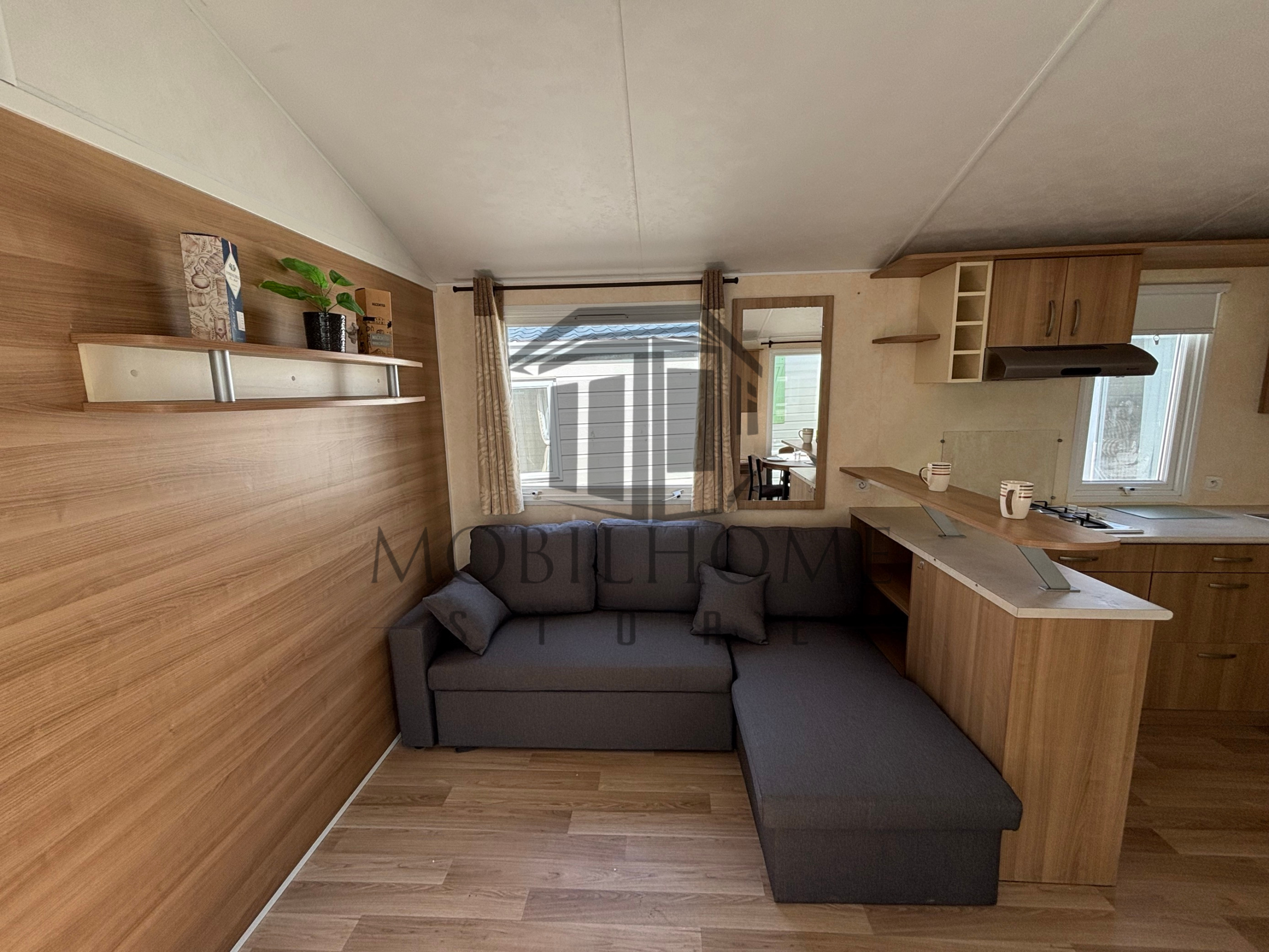 Salon du mobil-home RIDOREV ELEGANCE