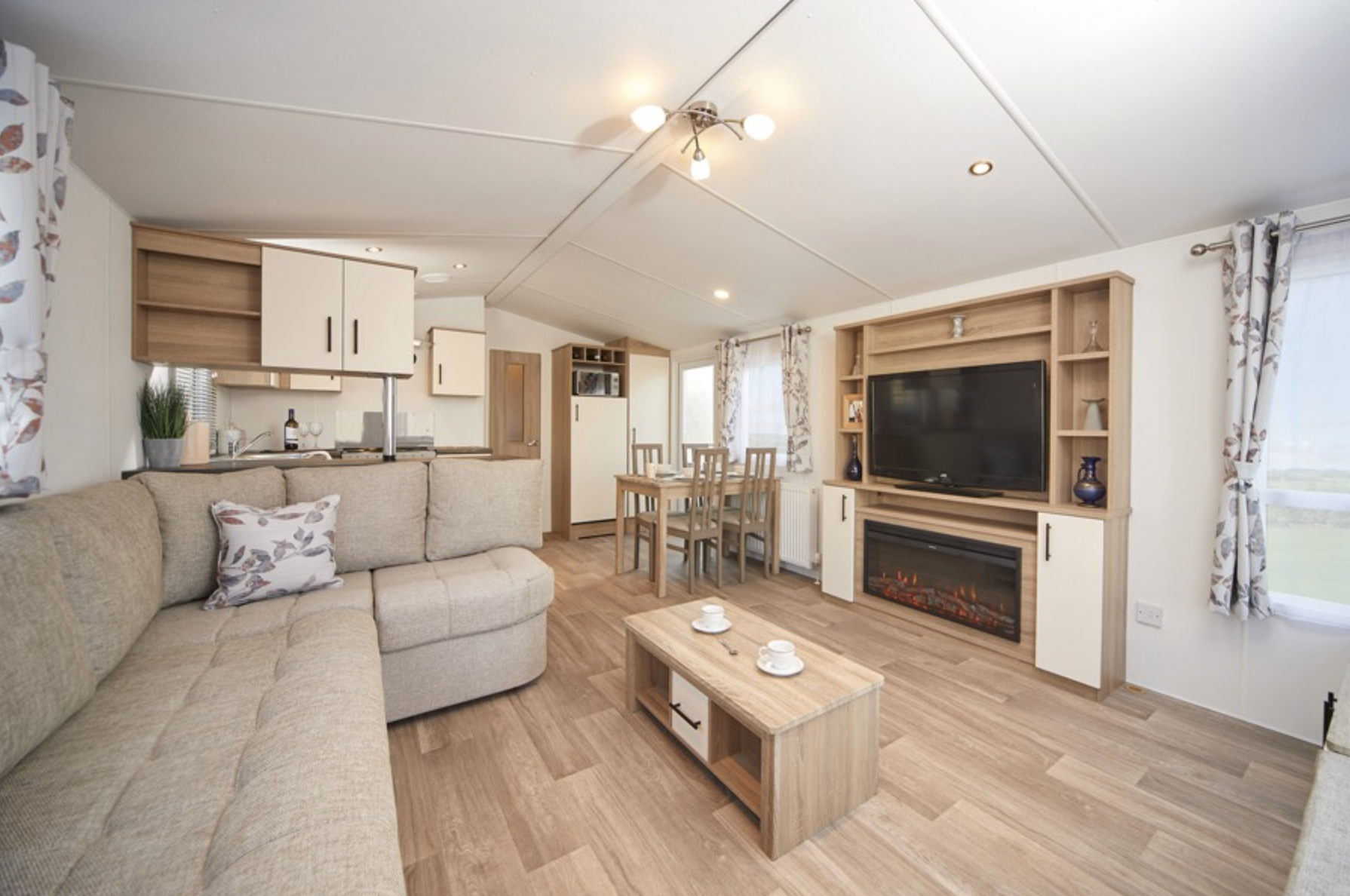 Séjour du mobil-home EUROPA MAPLE