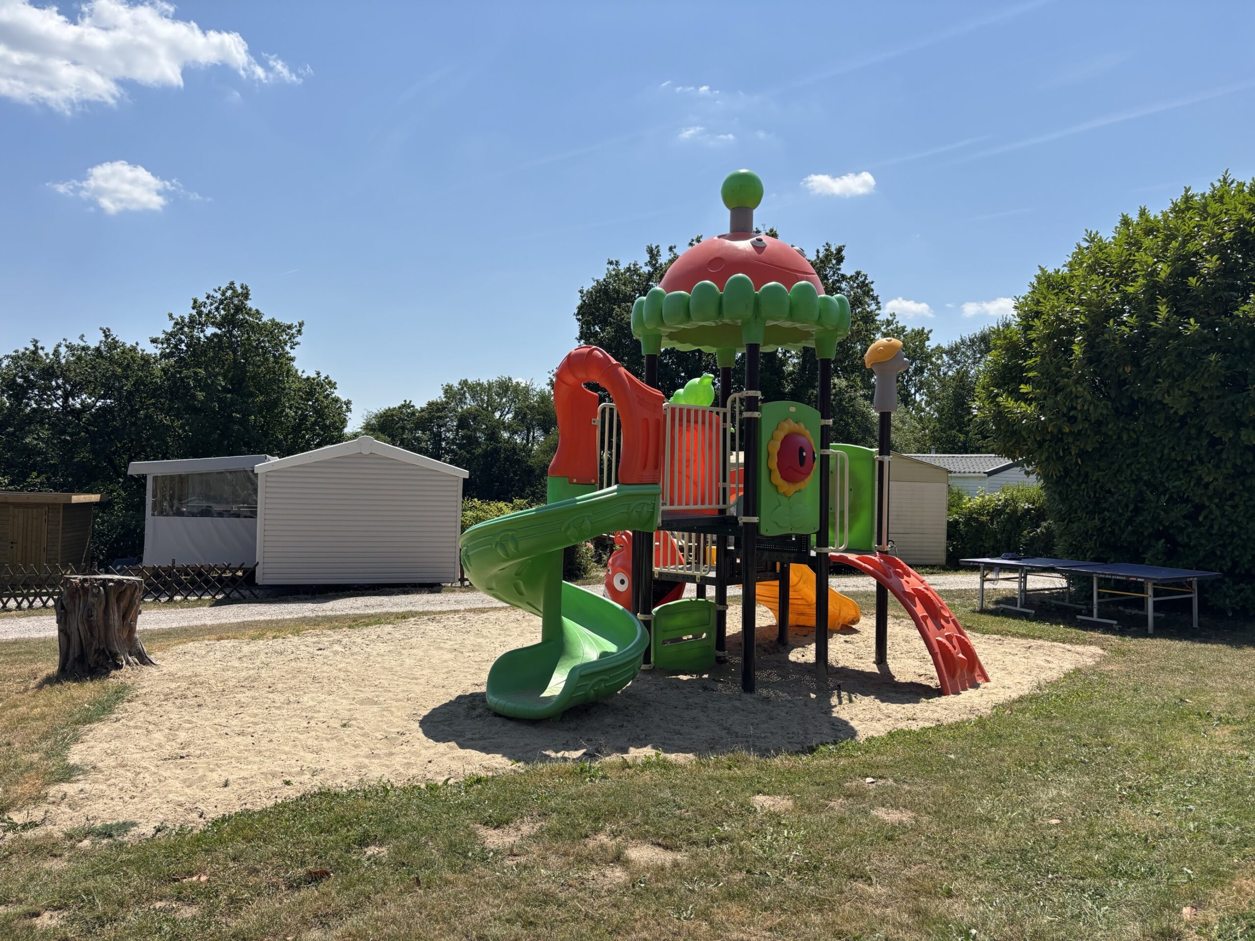 Aire de jeux du camping La Nouvelle Aventure