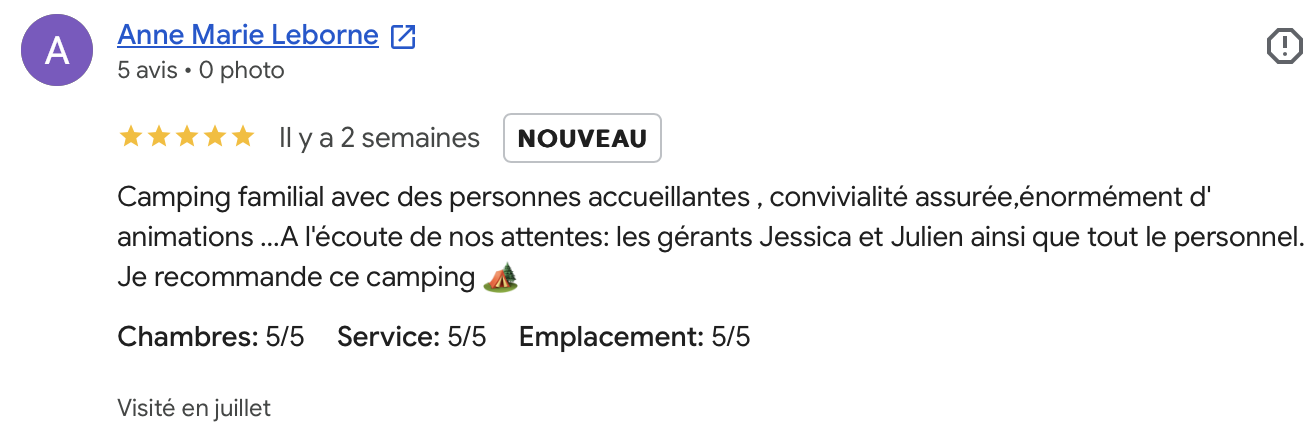 Avis clients ETL