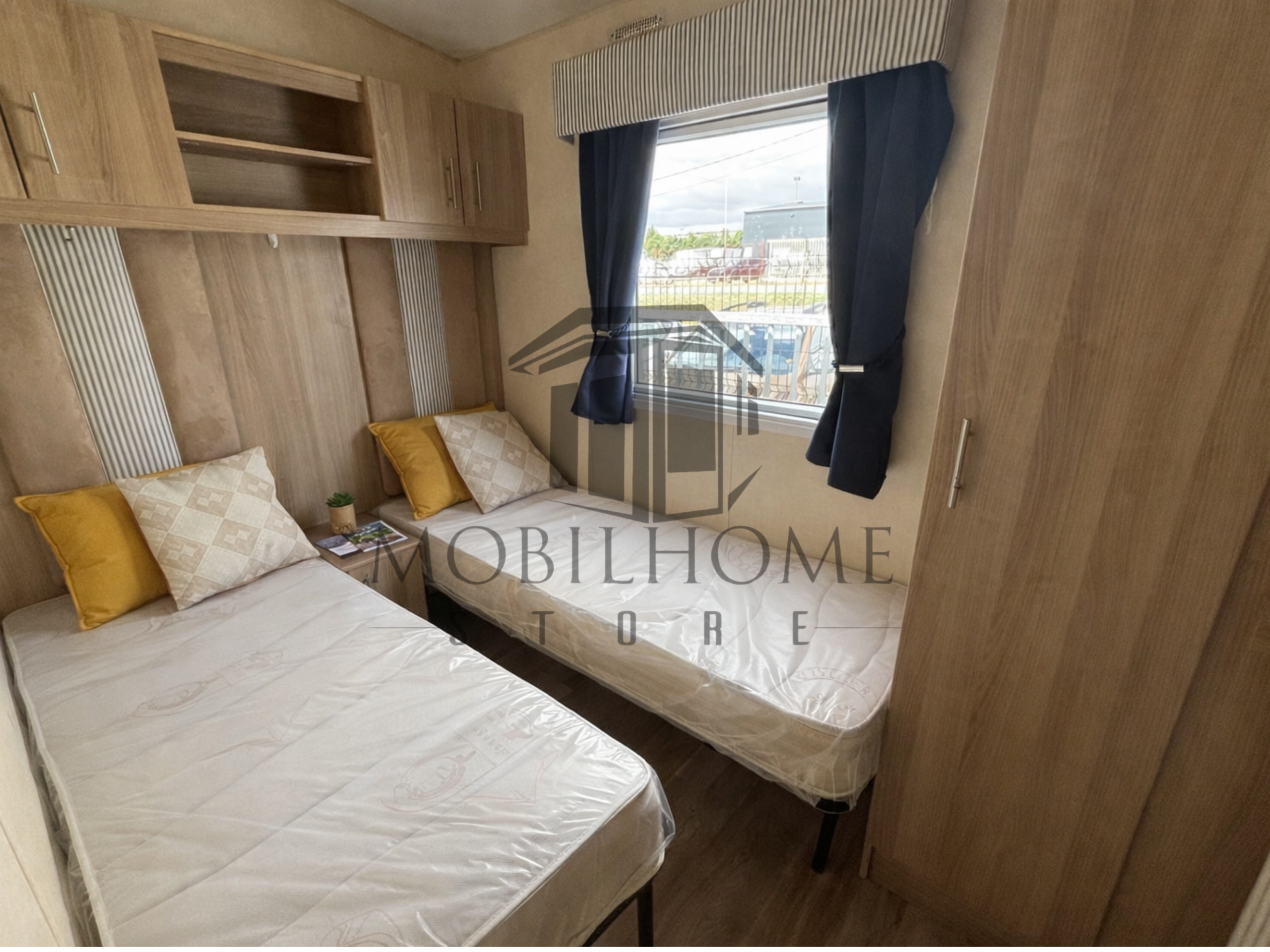 Deuxième chambre du mobil-home ABI DERWENT