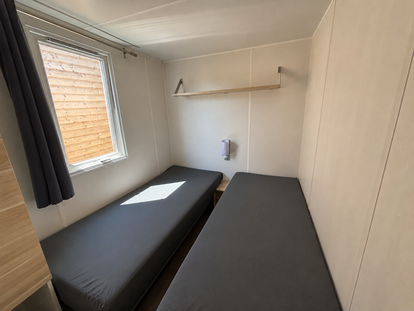 Deuxième chambre du mobil-home Le Temp'o