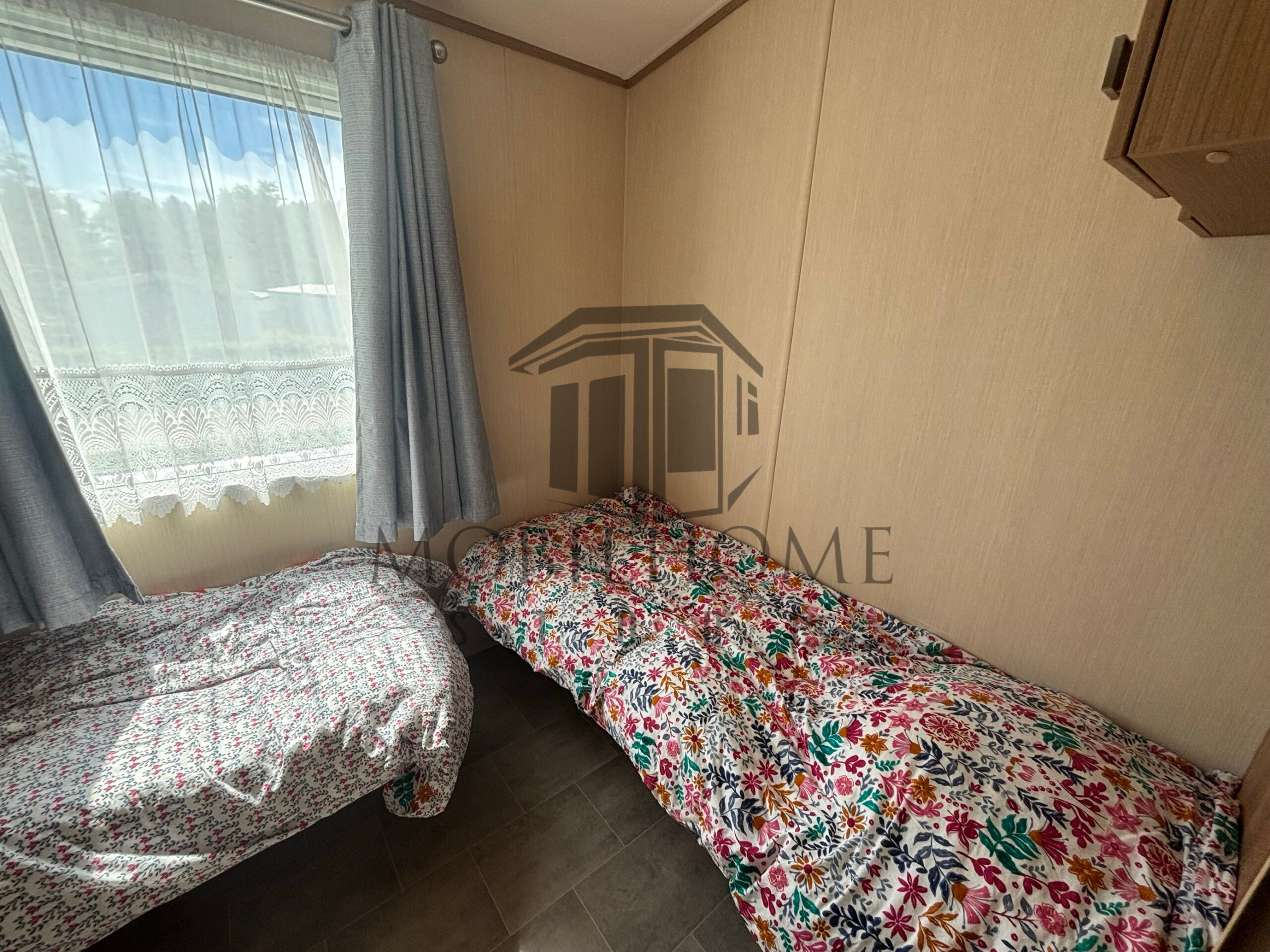 Deuxième chambre du mobil-home P6