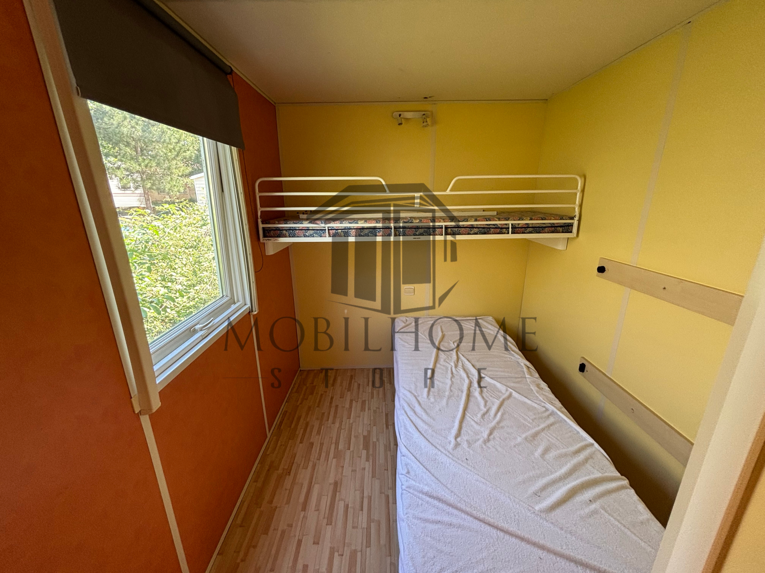 Deuxième chambre du mobil-home RAPIDHOME LOFT 75
