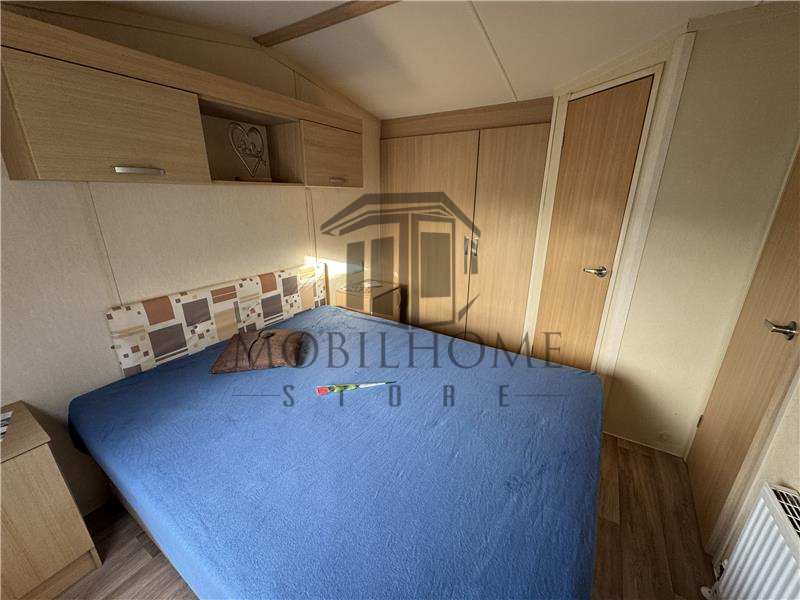 Chambre parentale du mobil-home SWIFT BURGUNDY