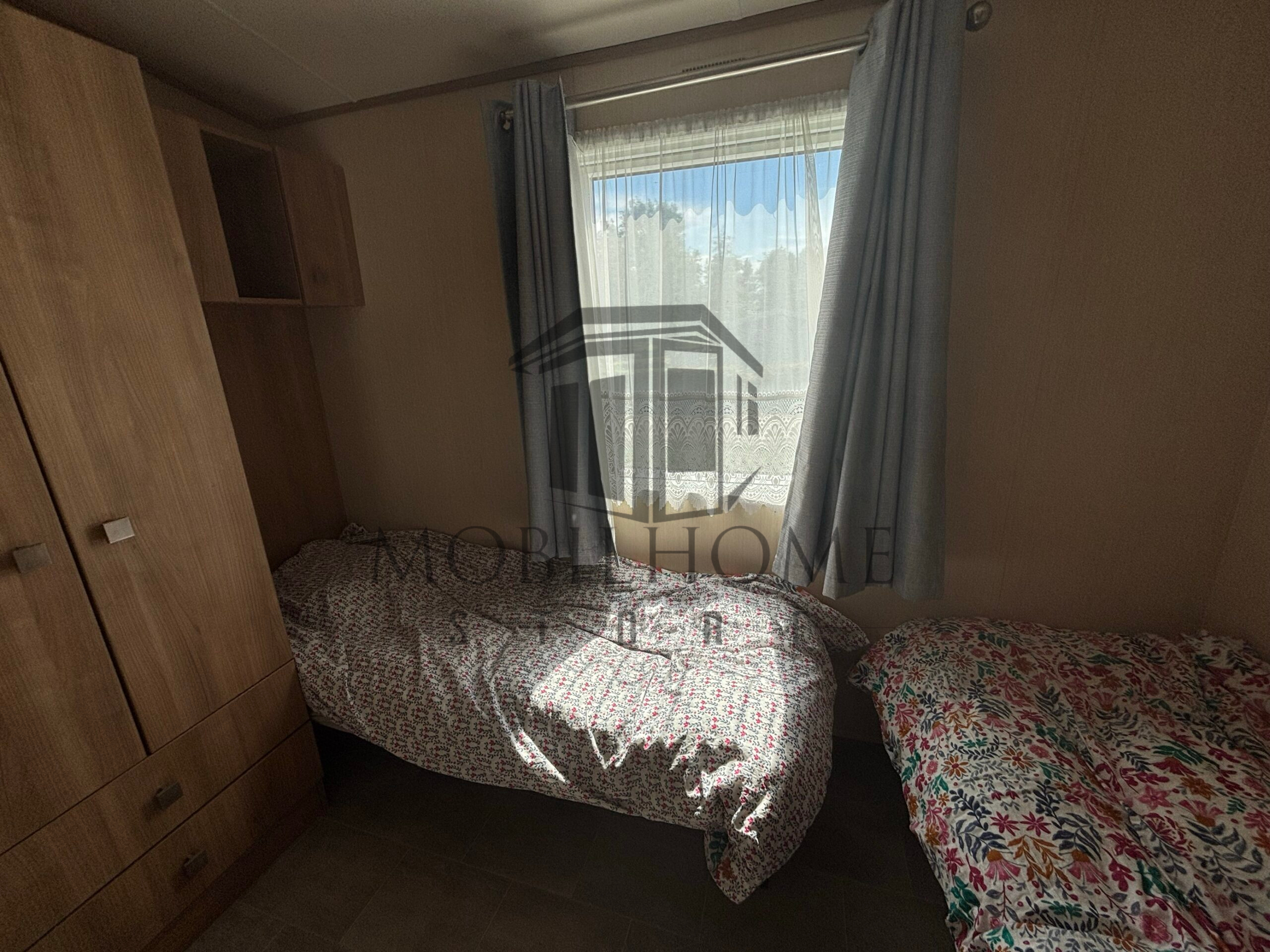 Deuxième chambre du mobil-home P6