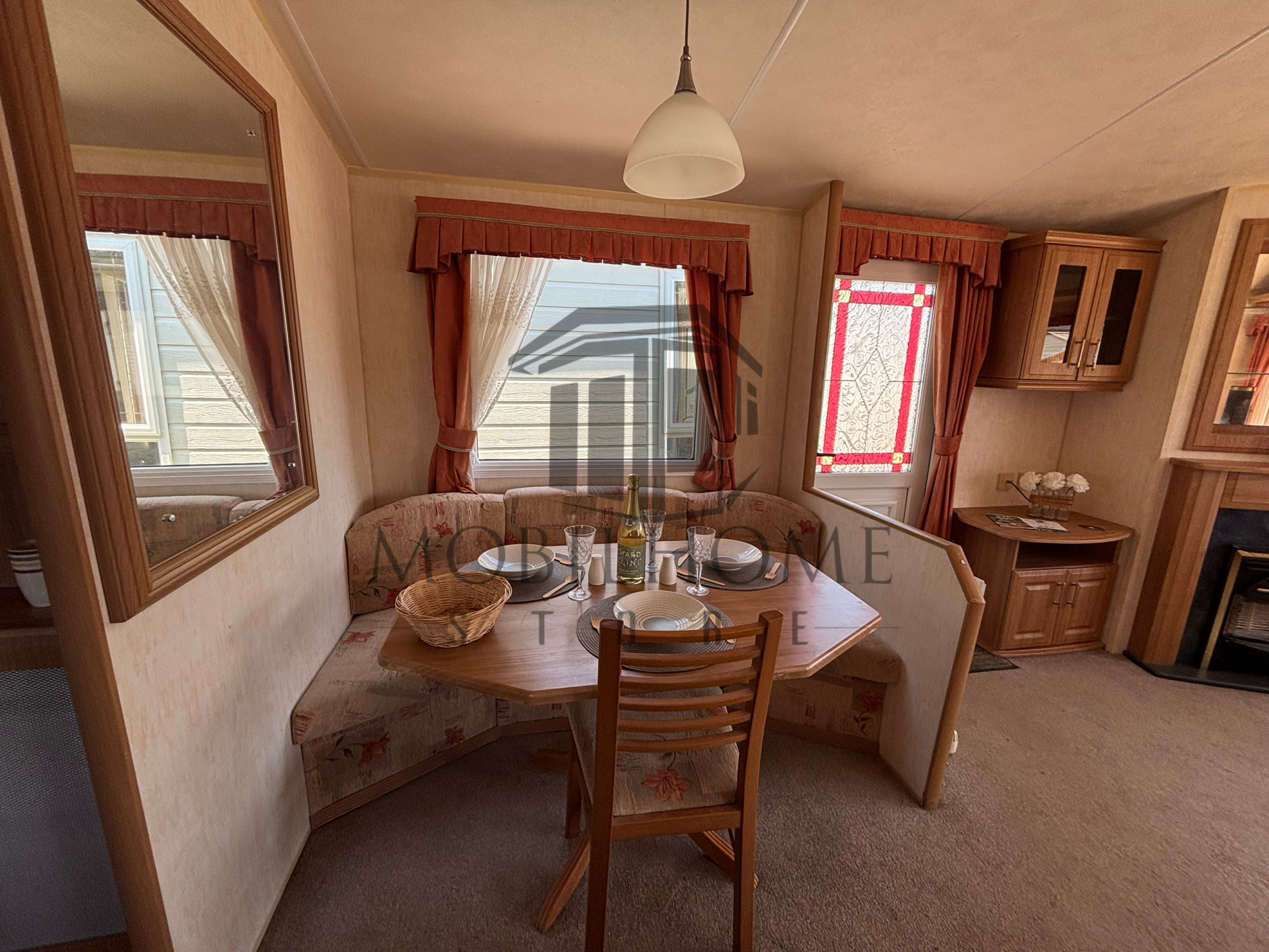 Coin repas du mobil-home WILLERBY BERMUDA