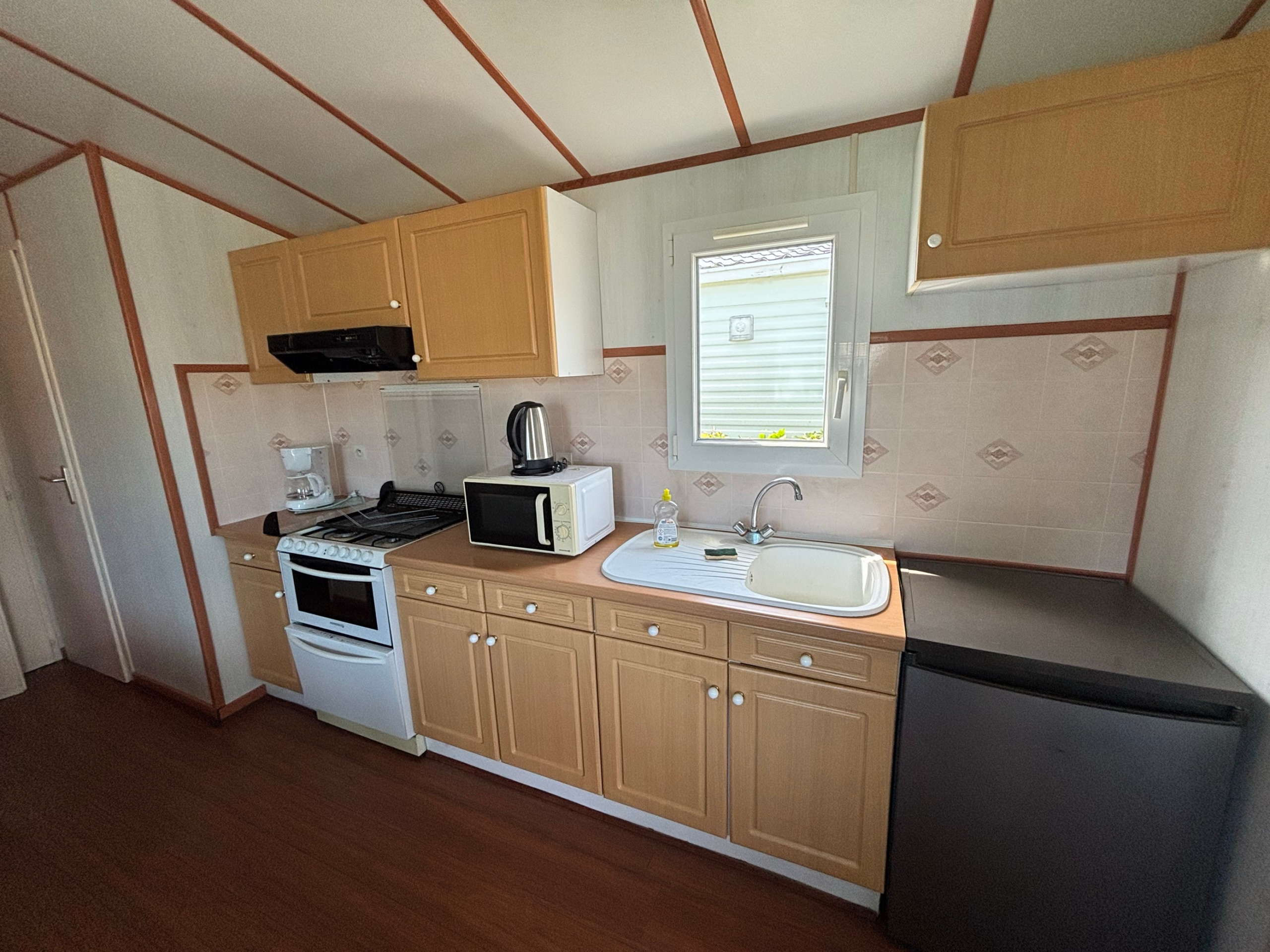 Cuisine du mobil-home Cygne
