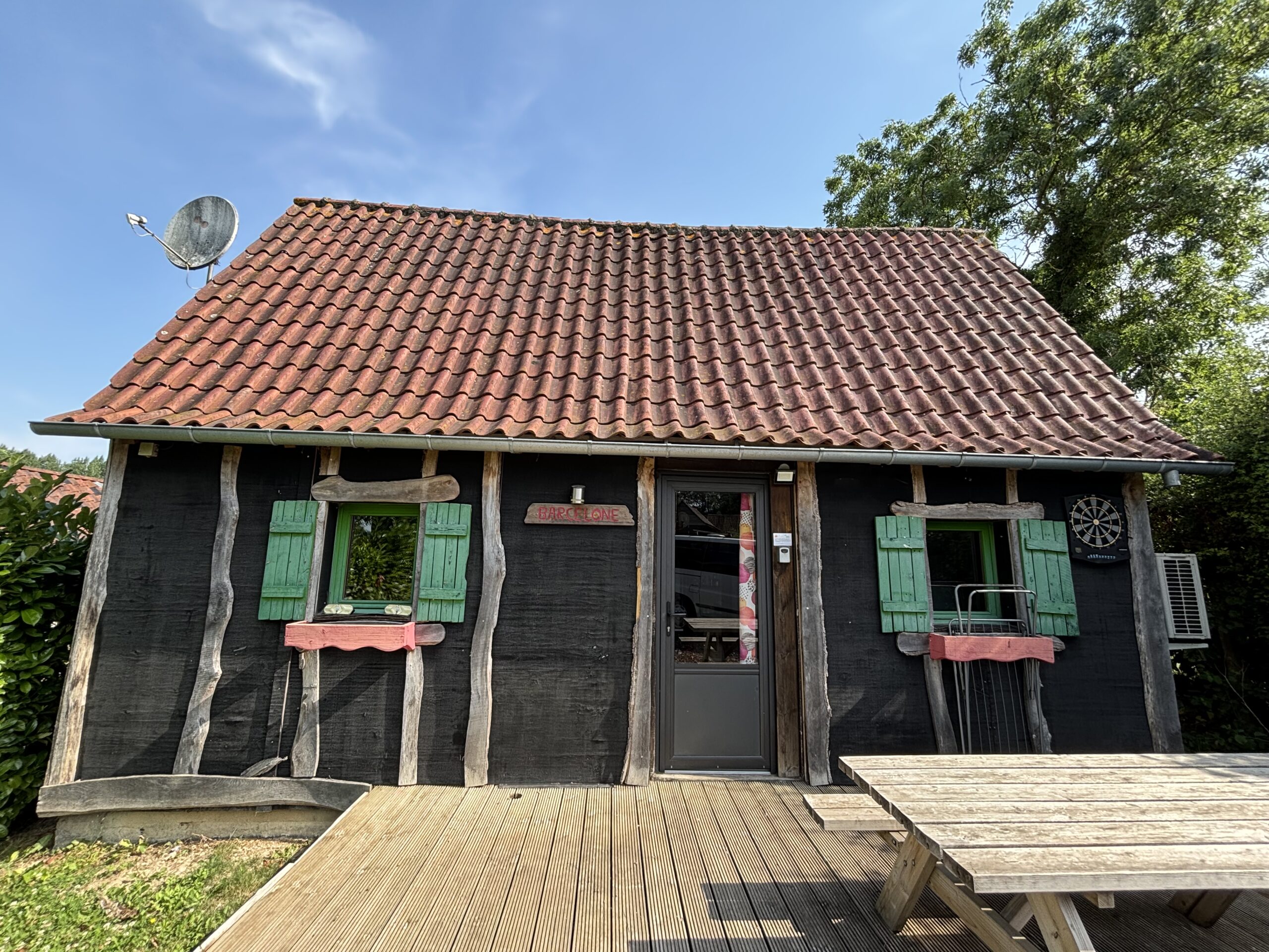 Devanture du cottage Barcelone