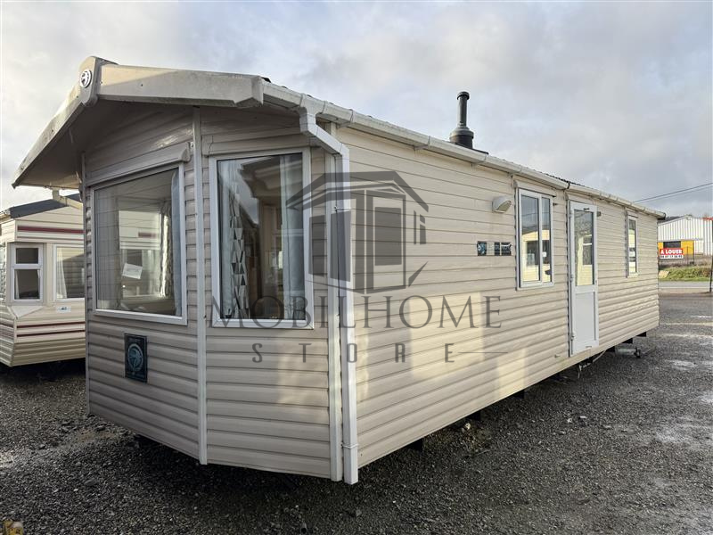 Devanture du mobil-home SWIFT BURGUNDY