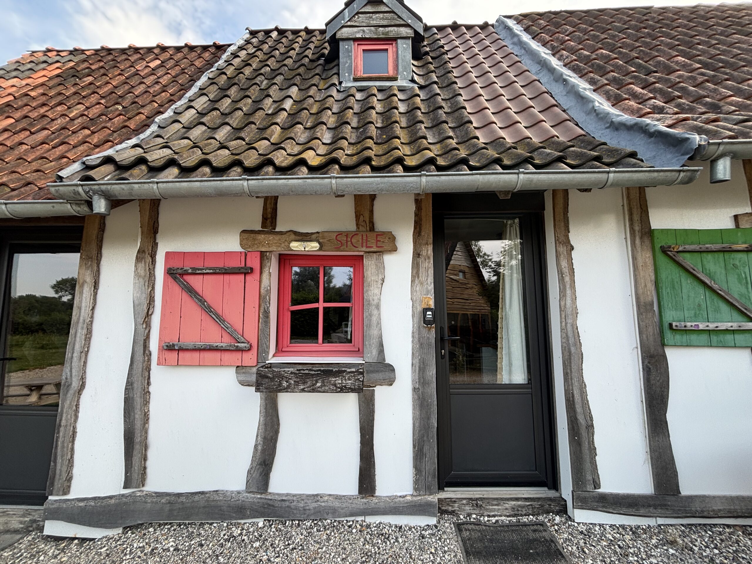 Devanture du cottage Sicile
