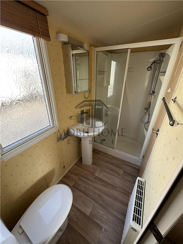 Salle d'eau du mobil-home SWIFT BURGUNDY