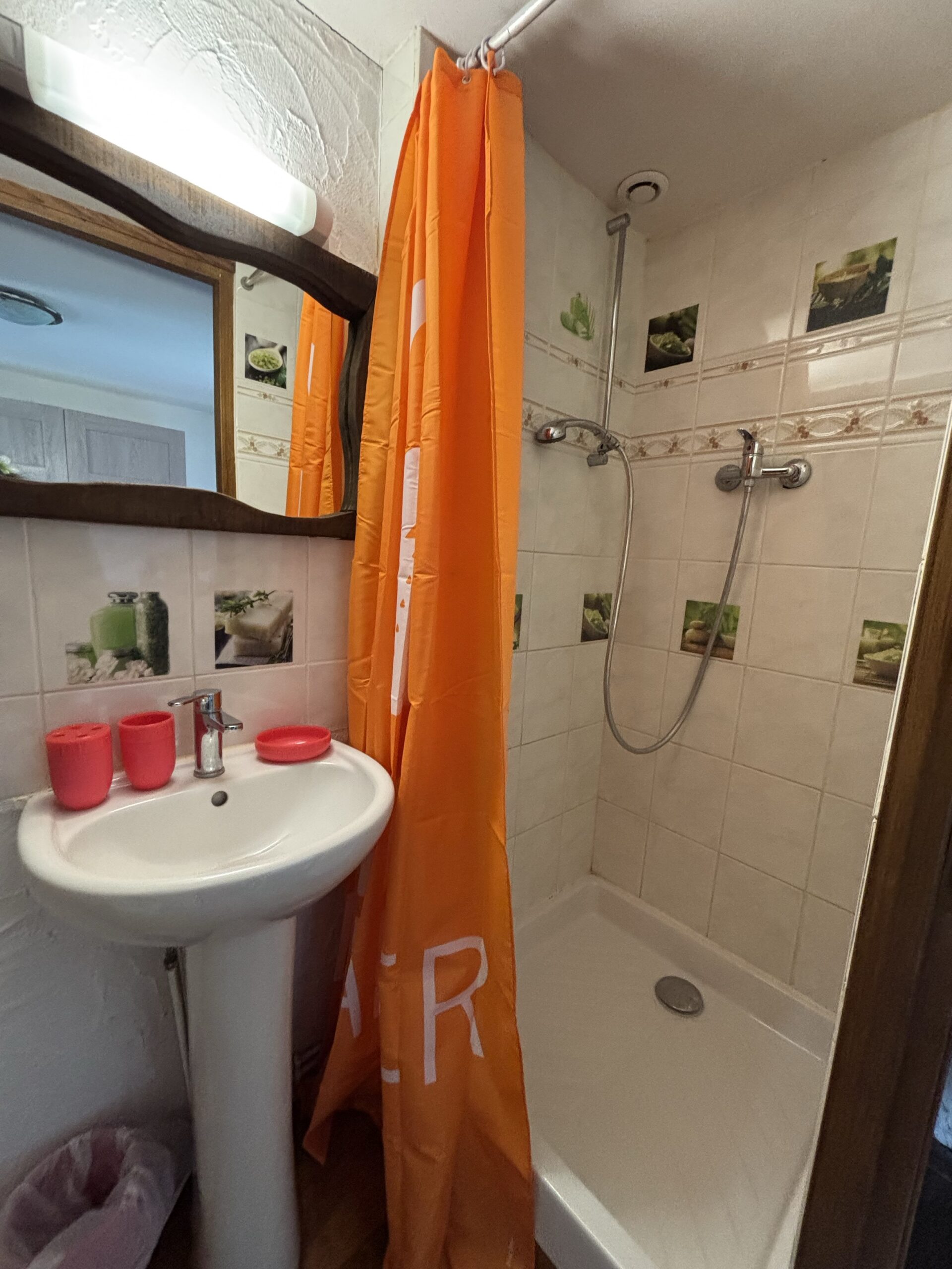 Salle d'eau du cottage Sicile
