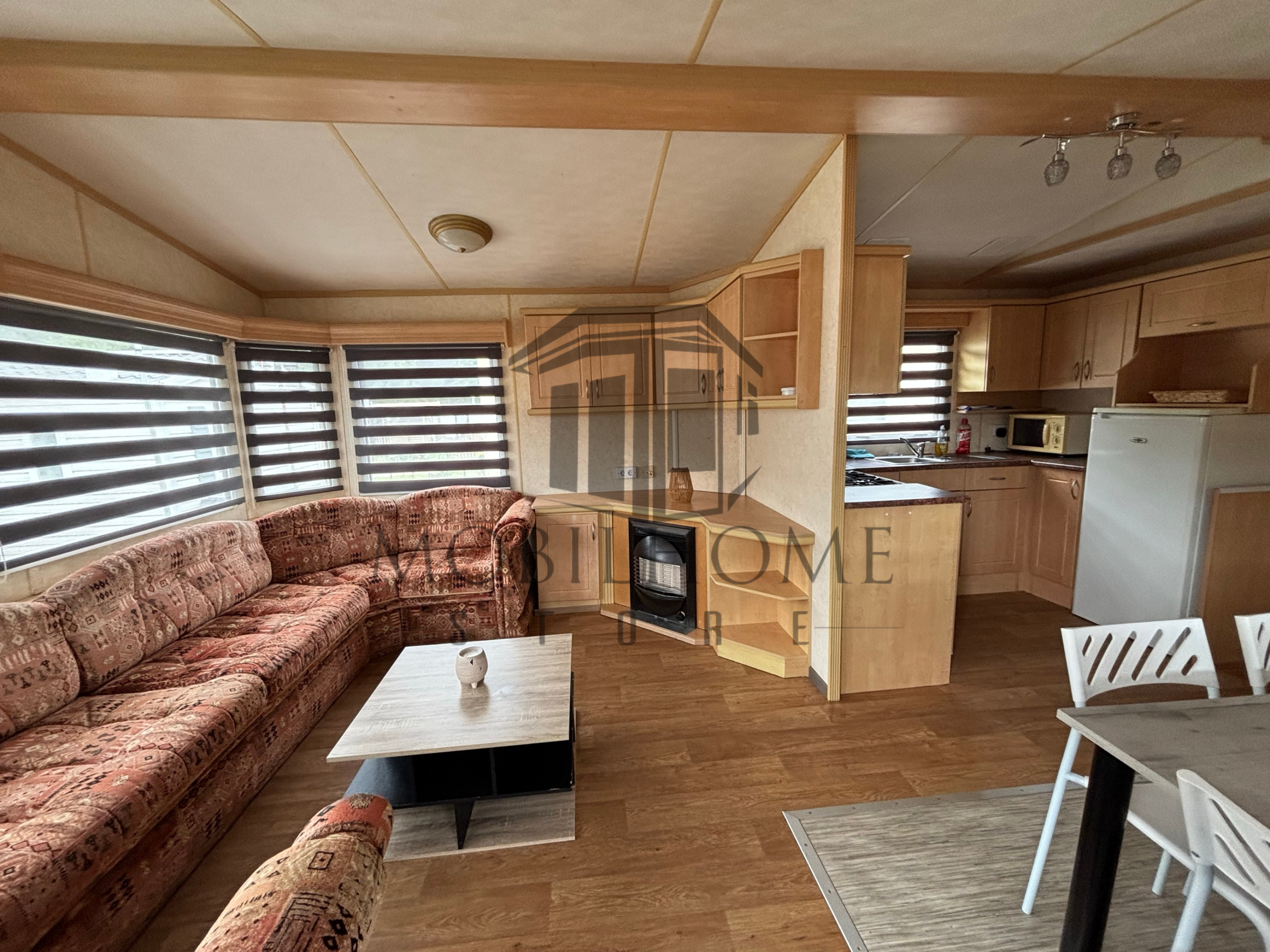 Séjour du mobil-home P82
