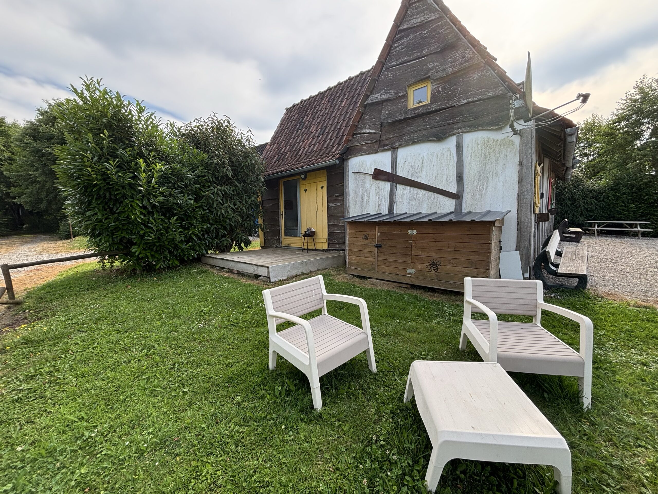 Terrasse du cottage Londres